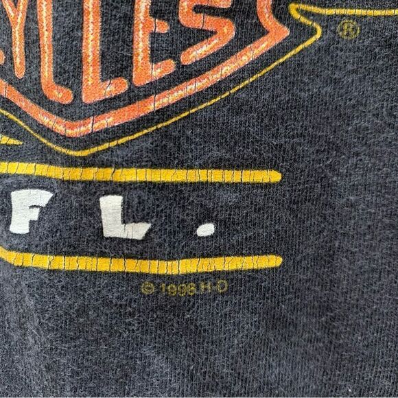 Vintage 1996 Harley-Davidson Graphic T-shirt size large - Picture 5 of 7